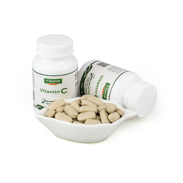 La vitamine C 1500 mg 300 comprimés ont soutenu les comprimés de libération pour l'immunodéficience