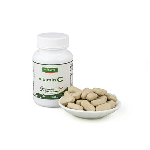Vitamine C 1500 mg 180 comprimés à libération contrôlée Caplet Immun Booster