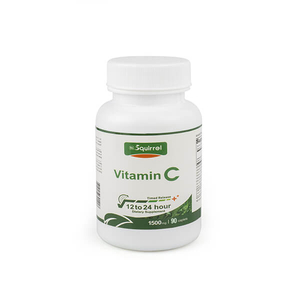 Vitamine C 1500mg 90 Comprimés Booster Immunitaire Caplet à Libération Prolongée